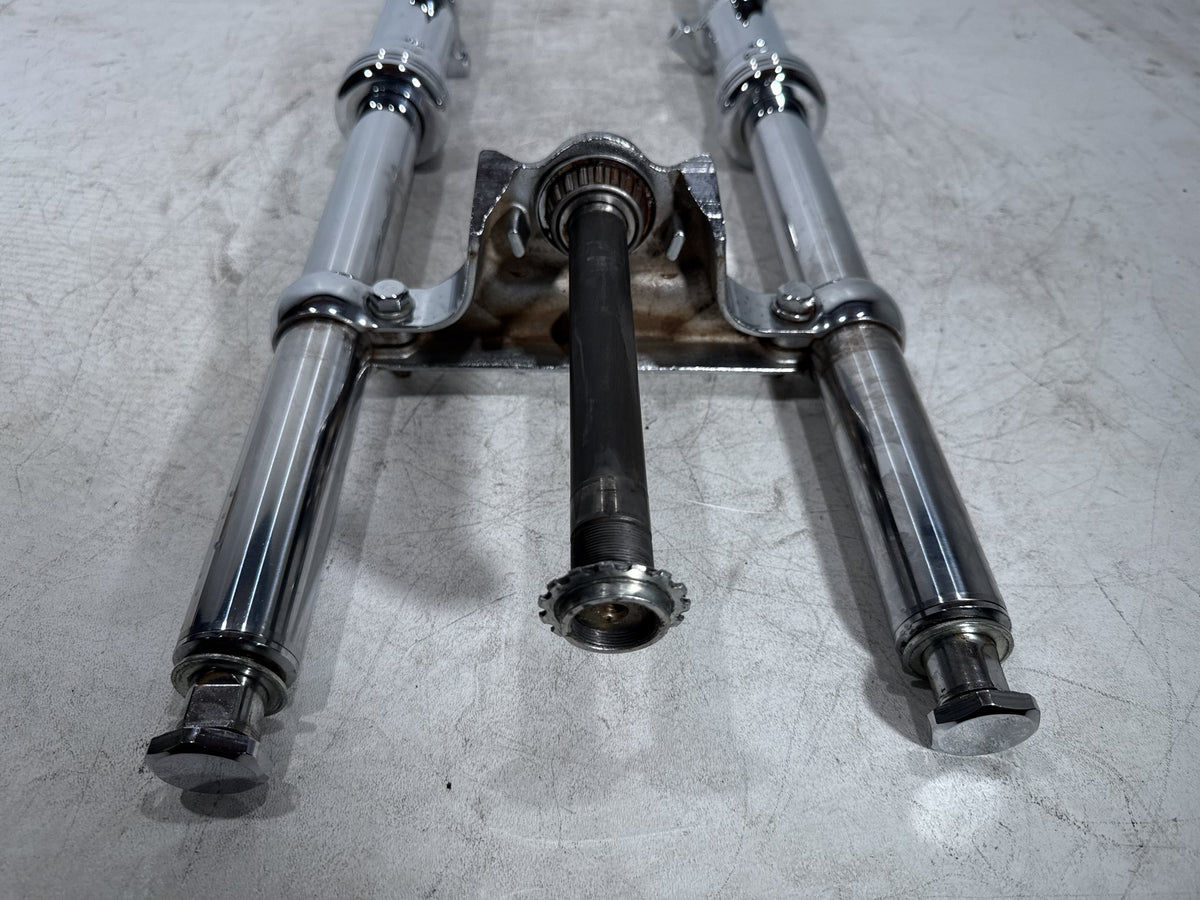 2002 Harley Dyna Wide Glide FXDWG OEM Front Left & Right Fork Legs Sliders