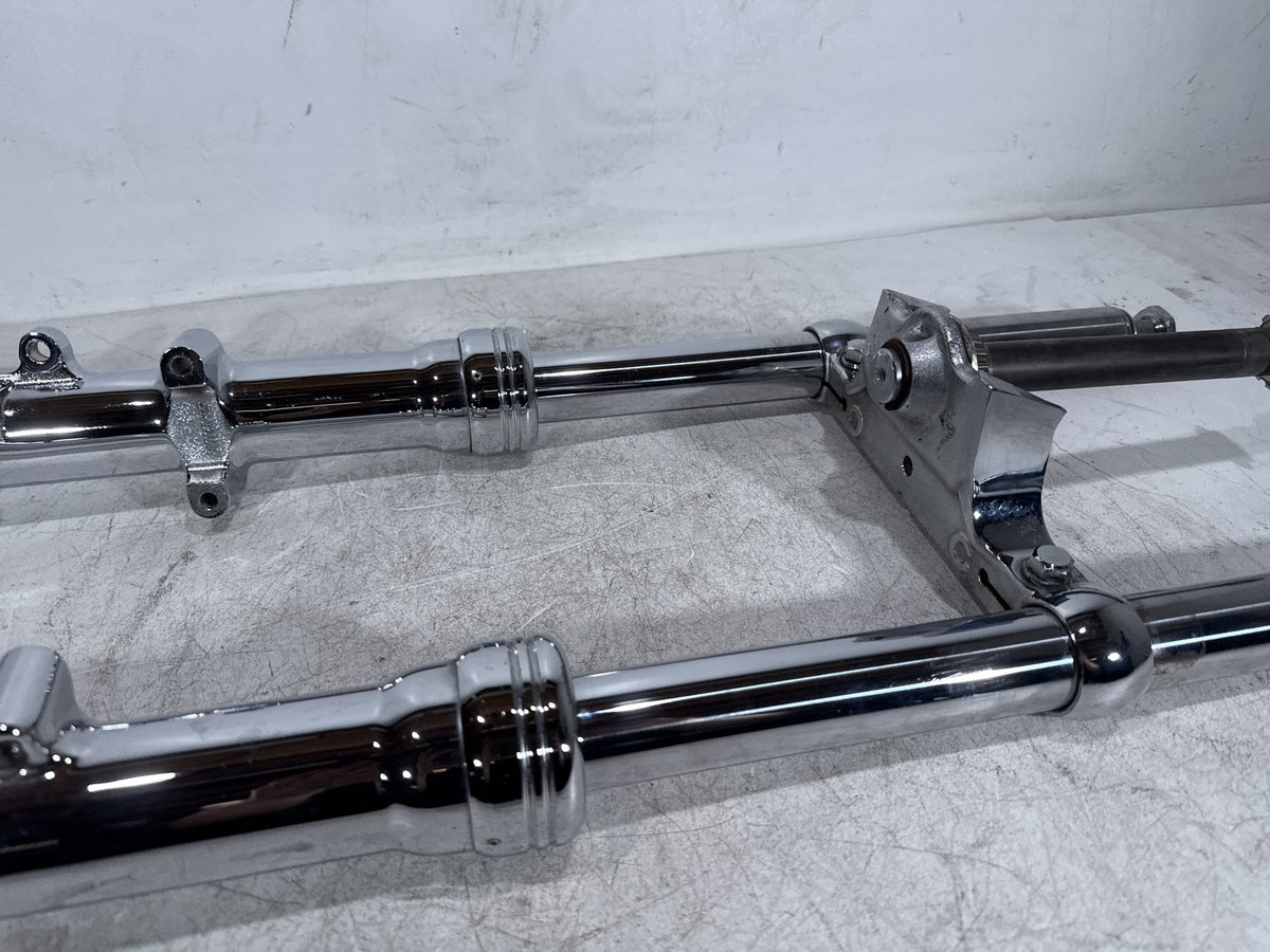 2002 Harley Dyna Wide Glide FXDWG OEM Front Left & Right Fork Legs Sliders