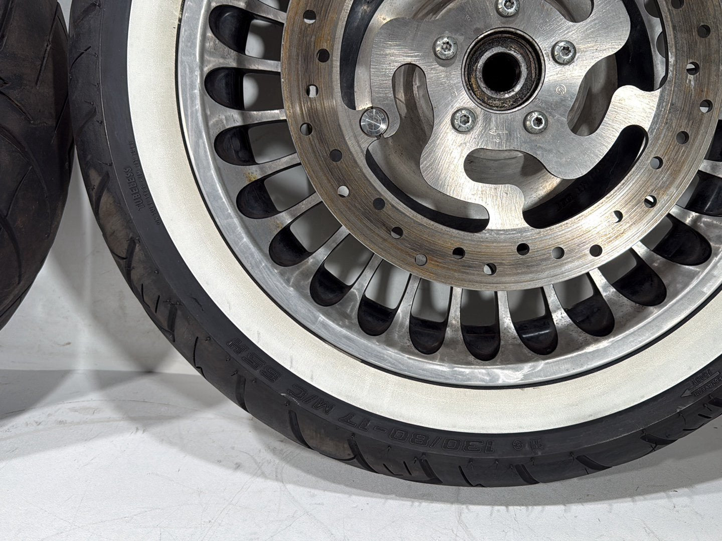 2013 Harley Electra Glide Touring Ultra FLHTCUI OEM Front & Rear Wheel Rim Tire