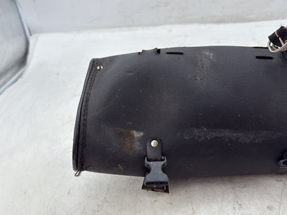 2012 Harley Dyna FXDF Fat Bob OEM Front Onboard Tool Bag Leather Storage