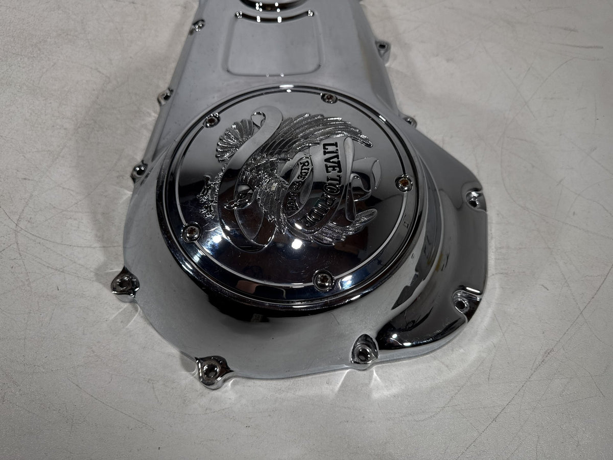 2013 Harley Street Glide Touring FLHX OEM Outer Primary Clutch Cover Eagle