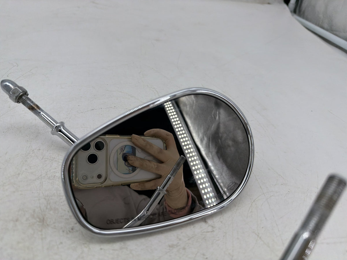 2006 Harley Softail Deuce FXSTDI OEM Left Right Rear View Mirror