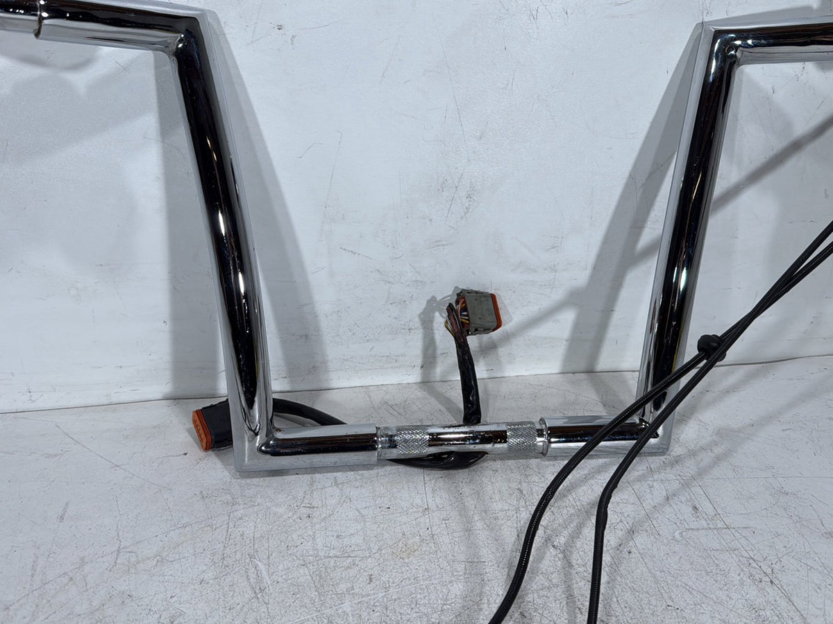 2005 Harley Road King Touring Police OEM Handlebars Left Right Switches Controls