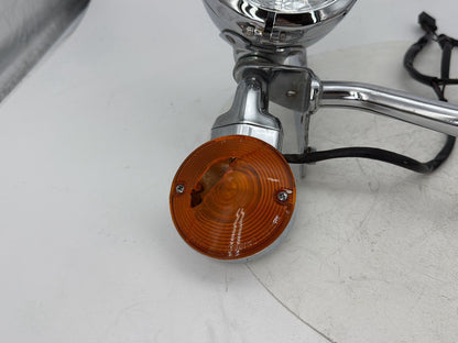 2004 Harley Softail FLSTC Heritage Classic OEM Front Turn Signal Indicators Aux Light Bar