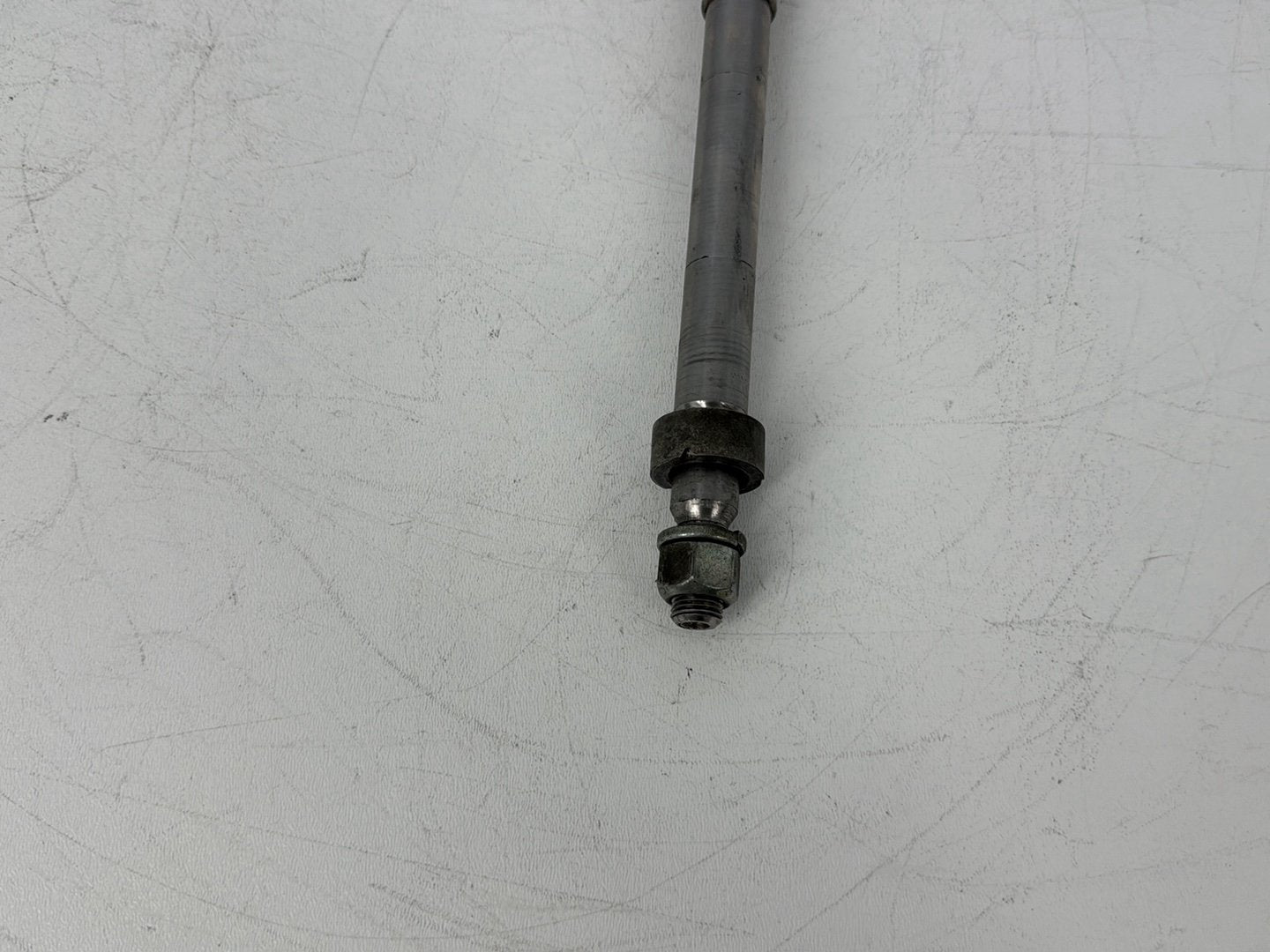 2005 Harley Sportster XL883C 883 Custom OEM Front Wheel Axle Bolt Shaft