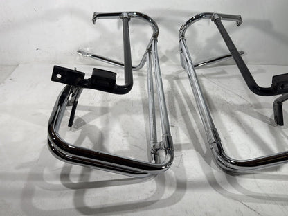 2013 Harley Electra Glide Touring Ultra FLHTCUI OEM Rear Left Right Saddlebag Guard Rails Bar