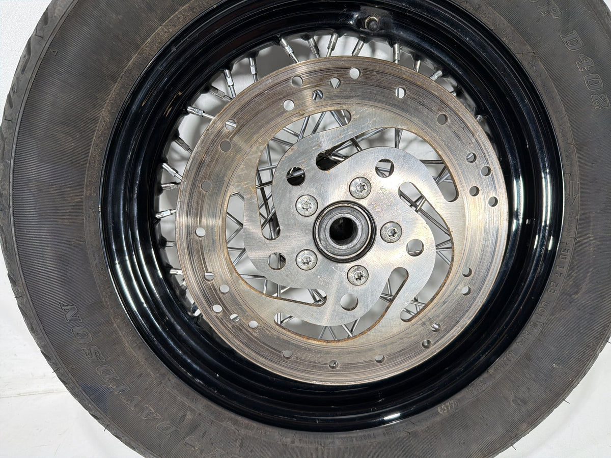 2014 Harley Softail Slim FLS OEM Rear Wheel Rim Tire Spoked 16"