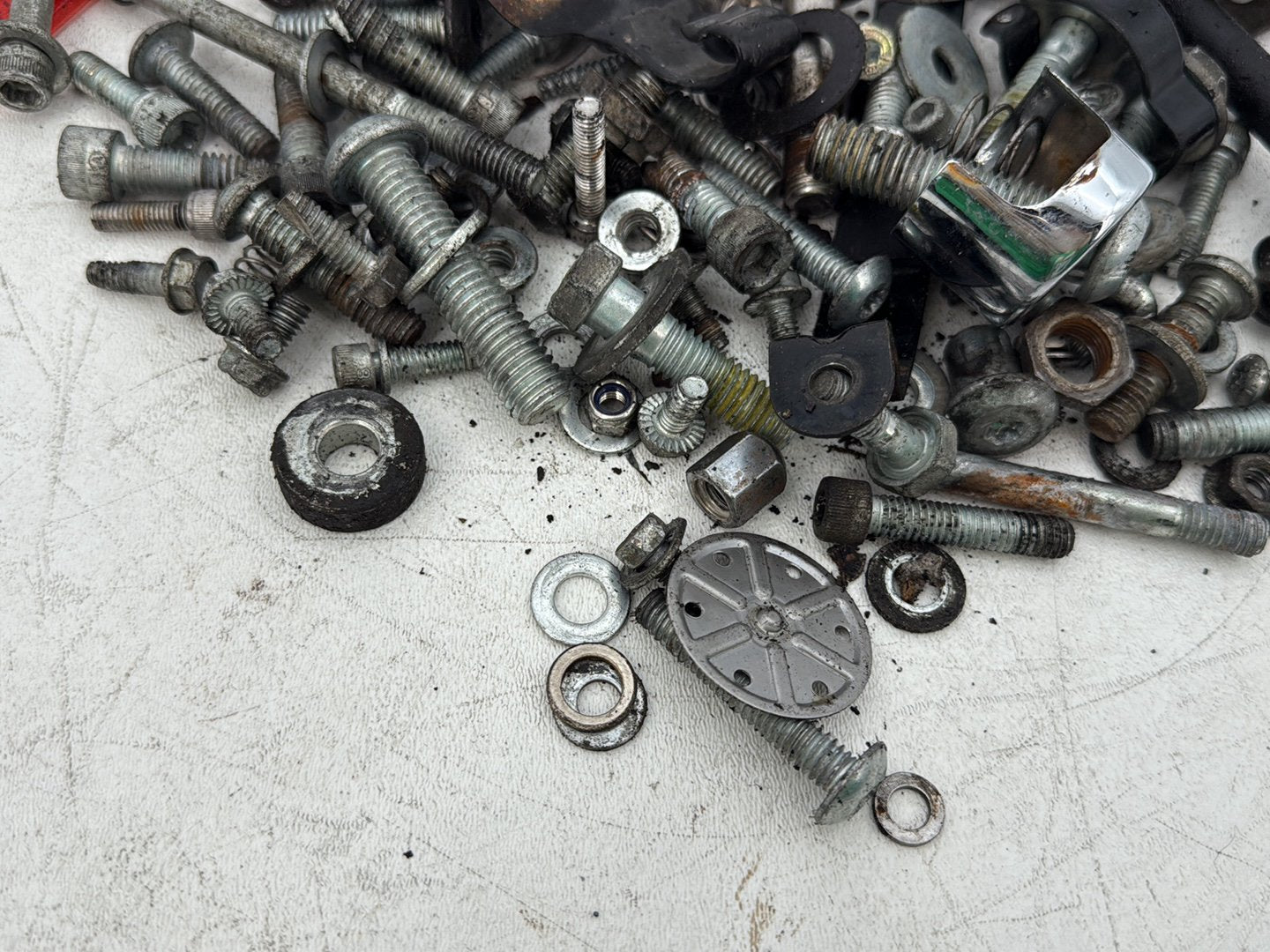 2009 Harley Sportster XL1200C 1200 Custom OEM Hardware Bolts Nuts & Brackets