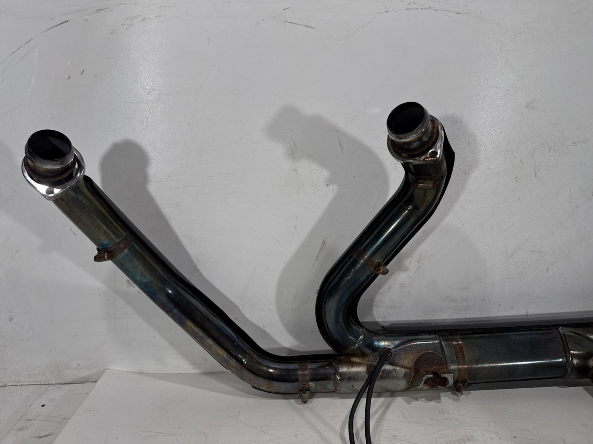 2010 Harley Road King Touring Police OEM Exhaust System Header Pipe