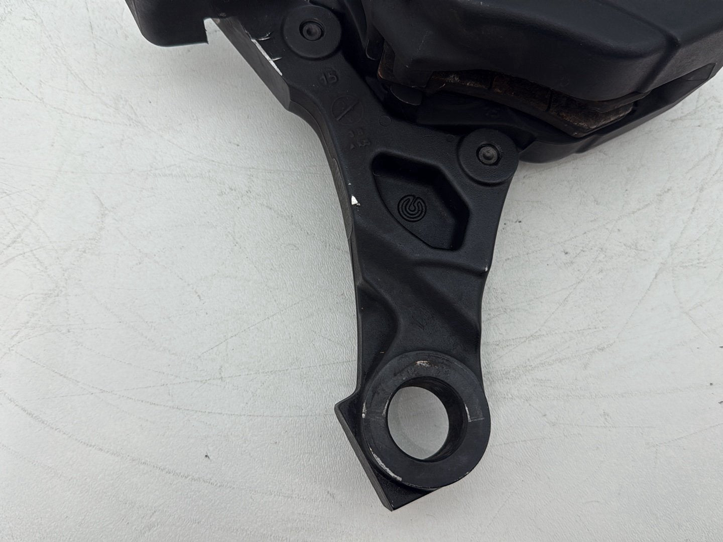 2015 Harley Touring FLHXS Street Glide OEM Rear Back Brake Caliper w/ Bracket