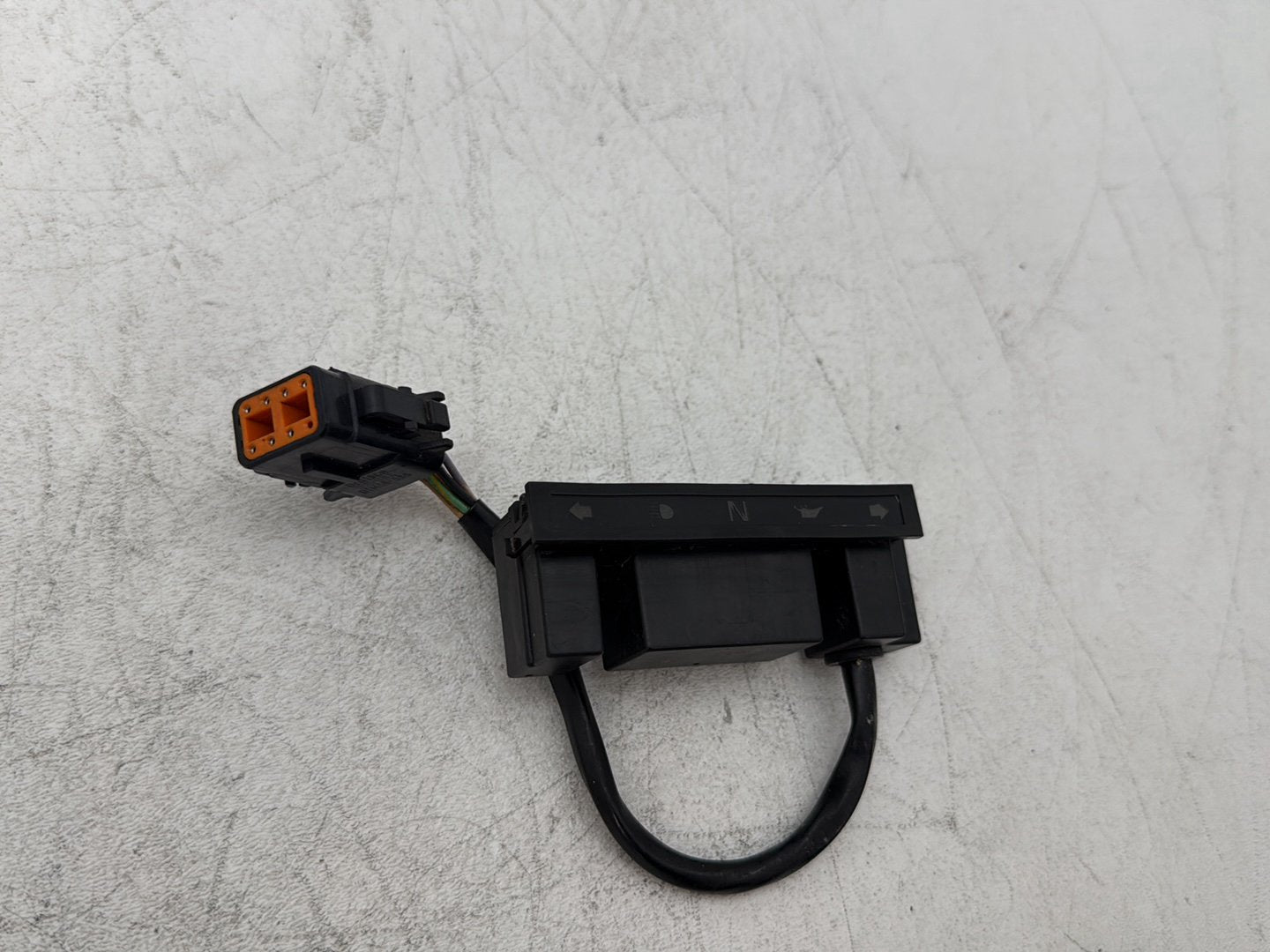 2000 Harley Dyna FXDWG Wide Glide OEM Dash Indicator Lamp Wire Plug In