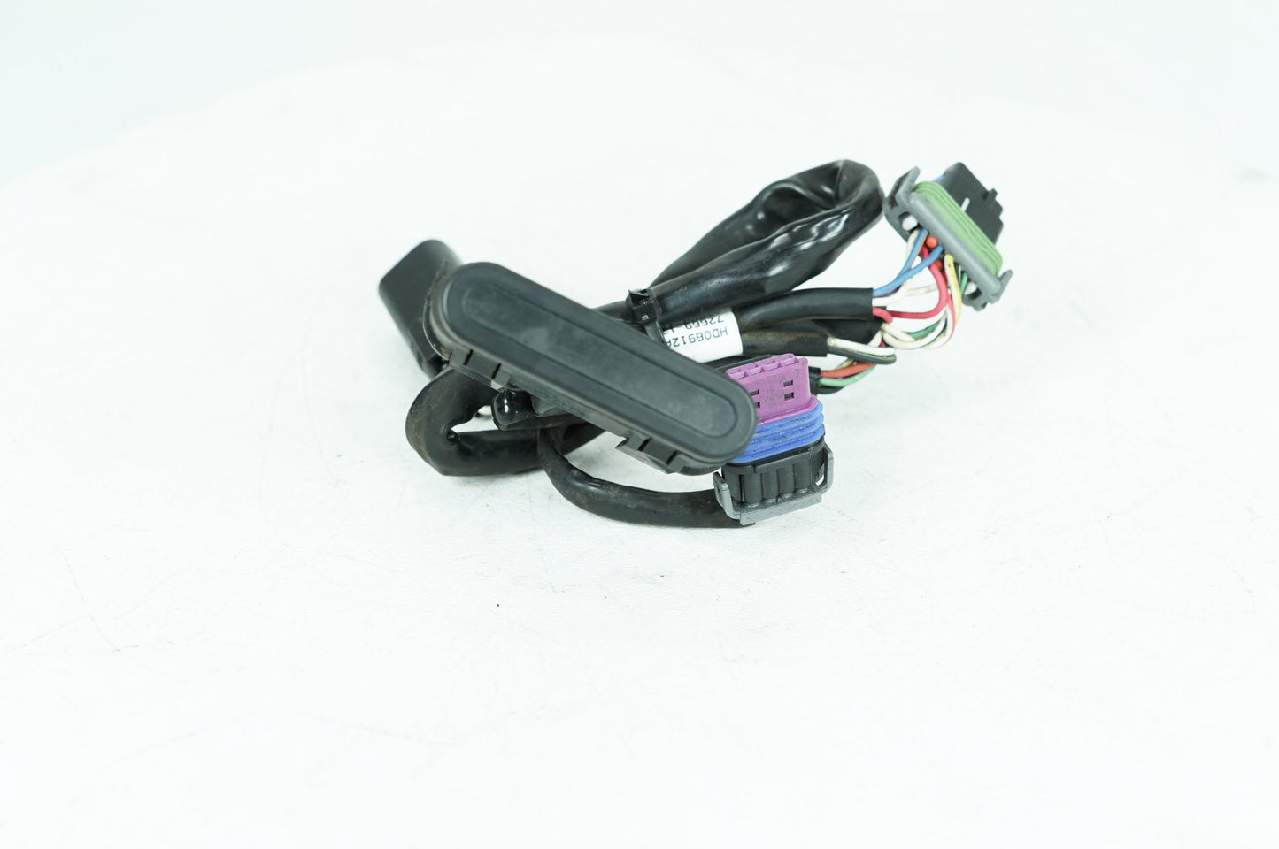 2014 Harley Dyna FXDWG Wide Glide OEM Dash Indicator Lamp Wire Plug In
