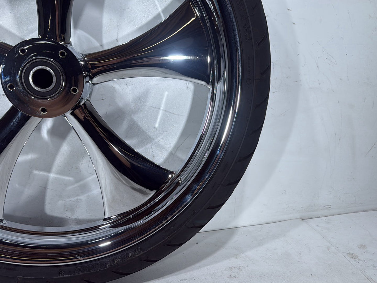 2007 Harley Street Glide Touring FLHX OEM Front Wheel Rim Tire