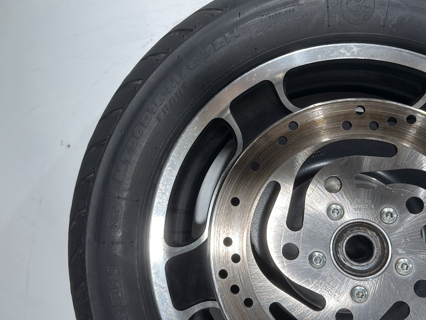 2007 Harley Street Glide Touring FLHX OEM Front & Rear Wheel Rim Tire