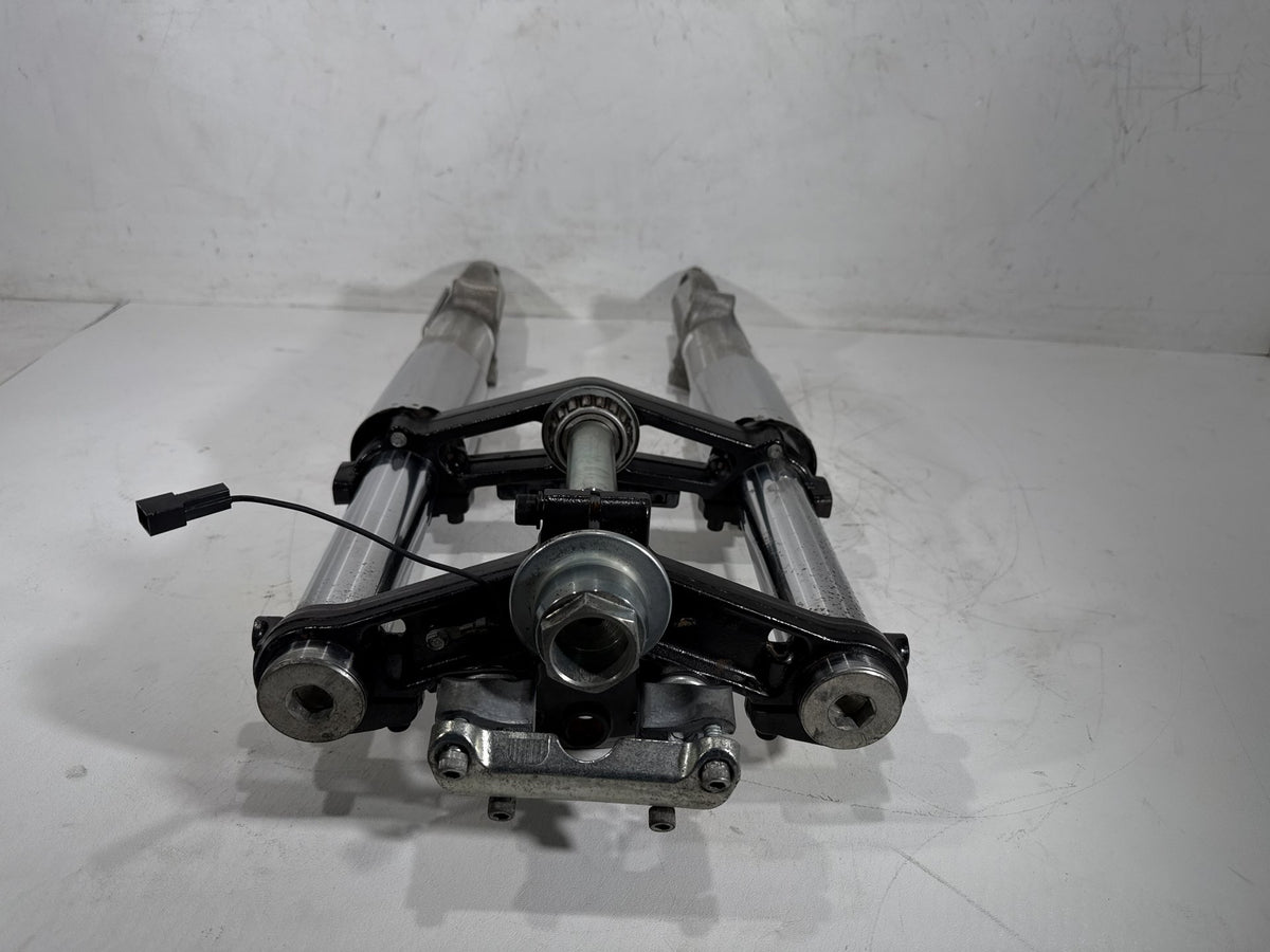 14 Harley Electra Touring Ultra Front Triple Tree Set & LH RH Fork Legs Sliders