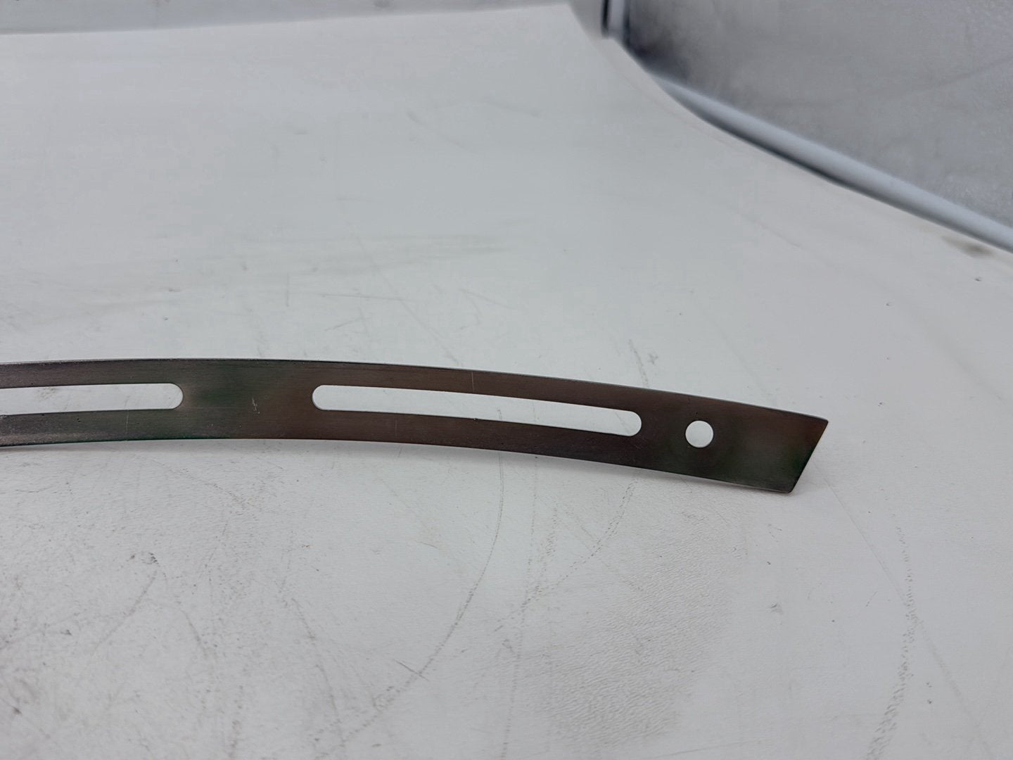 2008 Harley Touring FLHTCU Electra Glide Ultra OEM Front Windshield Mount Trim Strip 58247-96