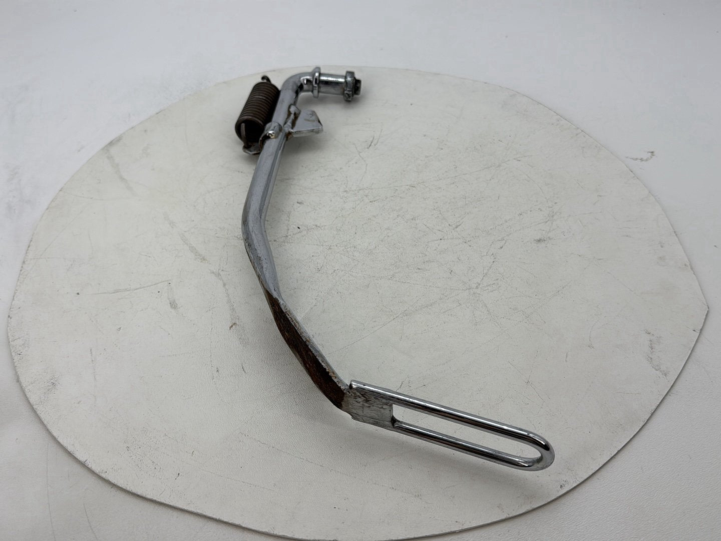 2012 Harley Dyna Fat Bob FXDF 103 OEM Left Side Jiffy Kick Stand & Spring