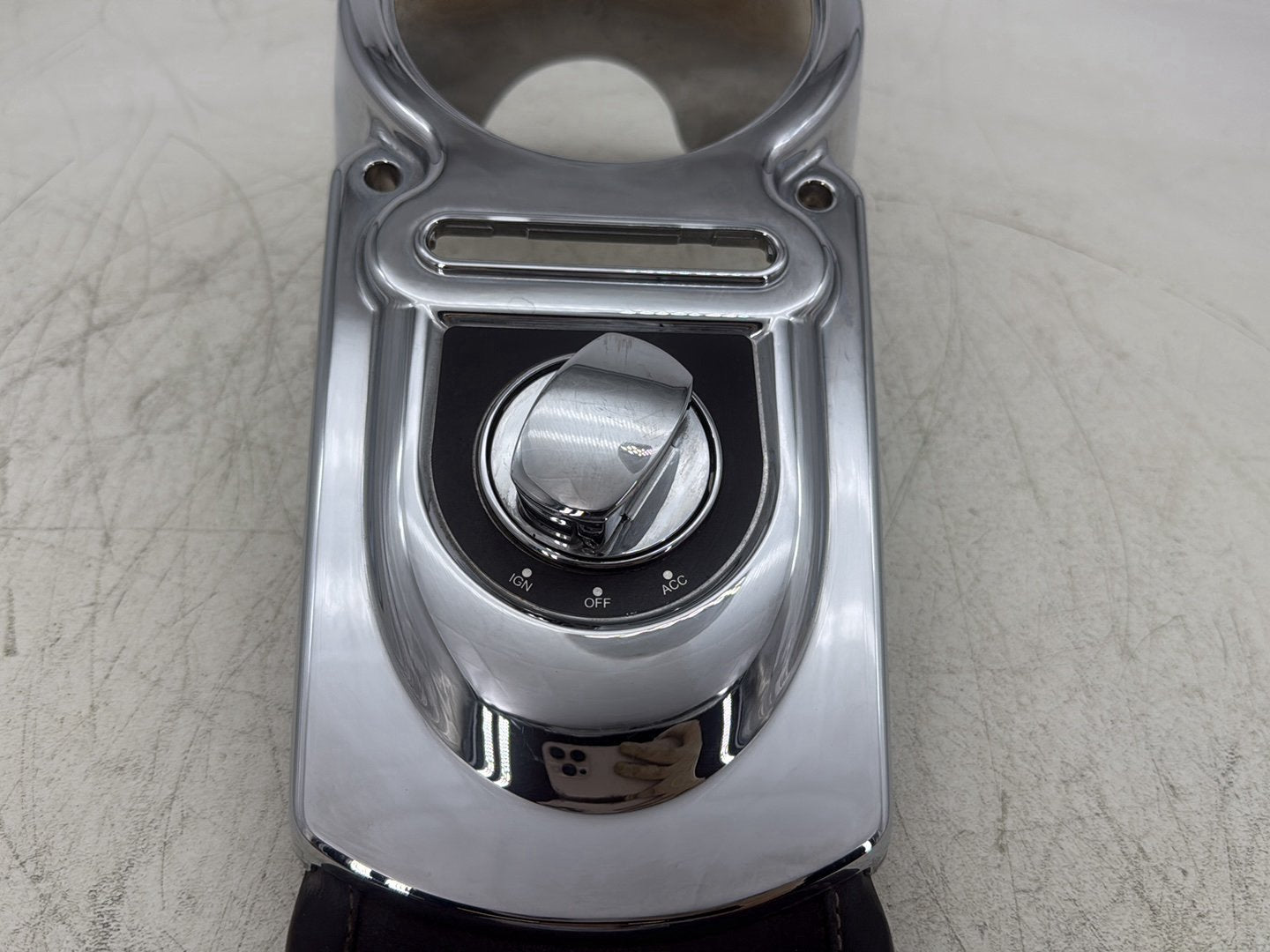 2012 Harley Dyna Super Glide Custom FXDCI OEM Fuel Gas Tank Dash Console NOKey
