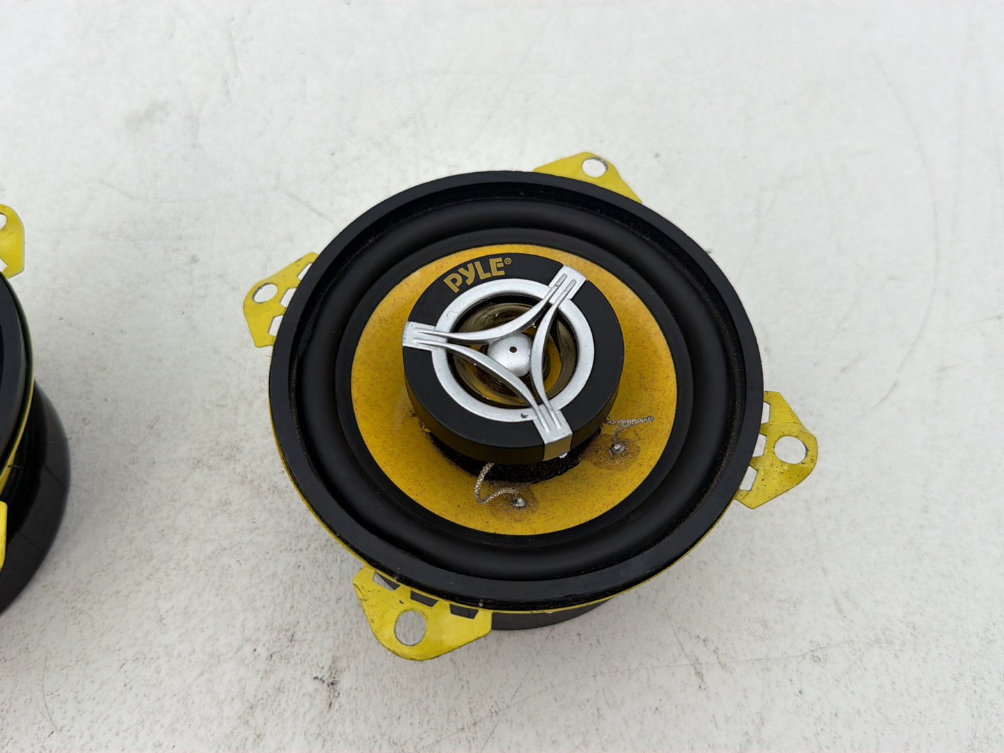 1984 - 1998 Harley-Davidson Touring Electra Glide Classic Left Right Sound Audio Speakers Pyle PLG4.2