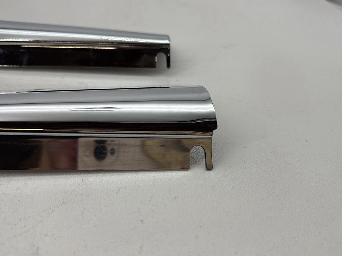 1991 Harley Heritage Softail Classic FLSTC OEM Front Left Right Fork Tube Slider Guard Covers
