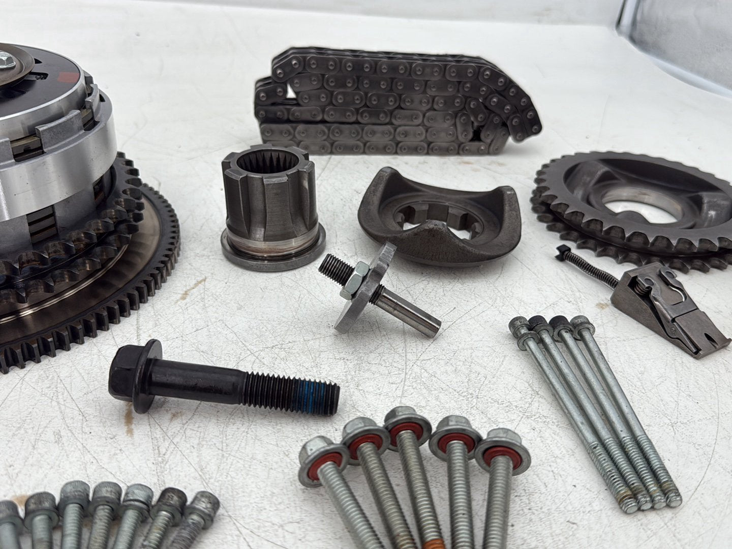 2008 Harley Dyna FXDL Low Rider Anniversary OEM Clutch Basket Chain Tensioner Kit