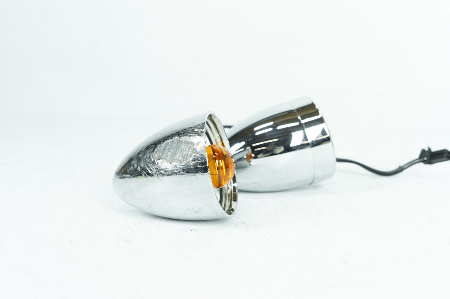 2007 - 2011 Harley-Davidson Dyna Fat Bob Front Left Right Turn Signal Indicators 68972-00