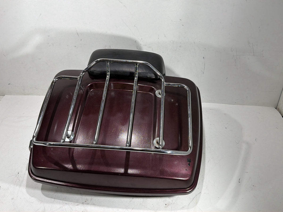 Harley Misc OEM Pass Backrest Tour Pak Luggage NOKey