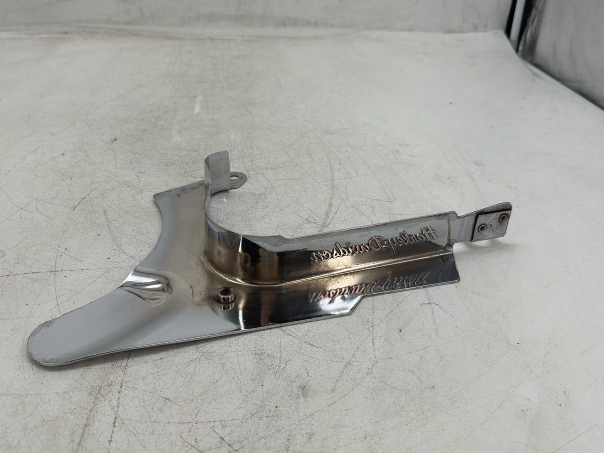 2003 Harley Softail Deuce FXSTD OEM Rear Belt Debris Deflector Guard
