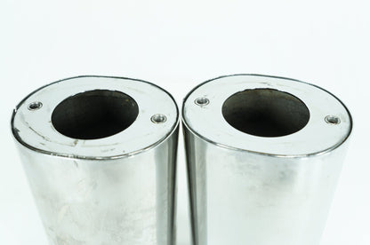 1984 - 1998 Harley-Davidson Touring Electra Glide Classic Front Left Right Fork Tube Slider Guard Covers 45964-86