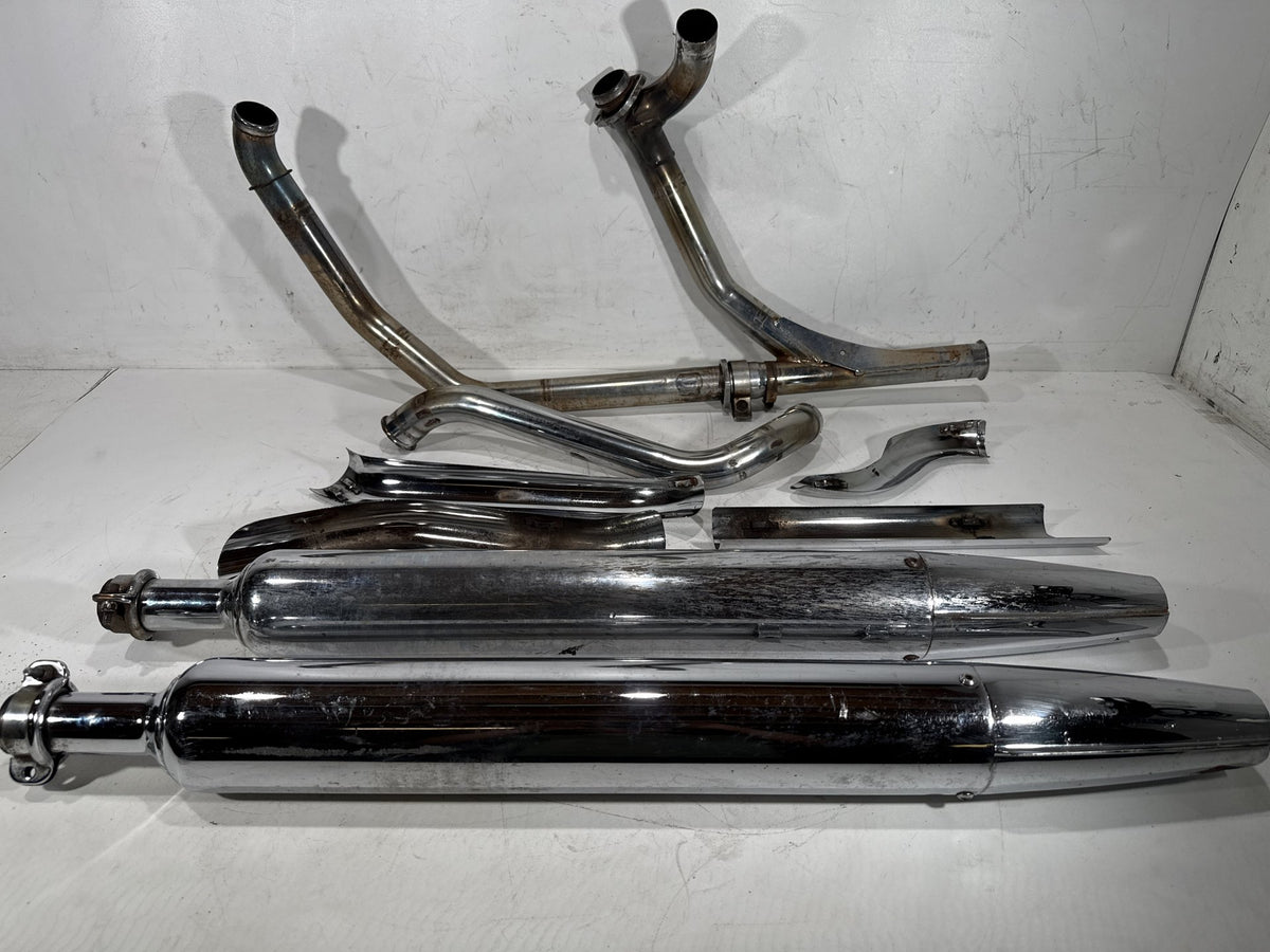 1993 Harley Electra Glide Touring FLHT OEM Exhaust Header Pipes Muffler