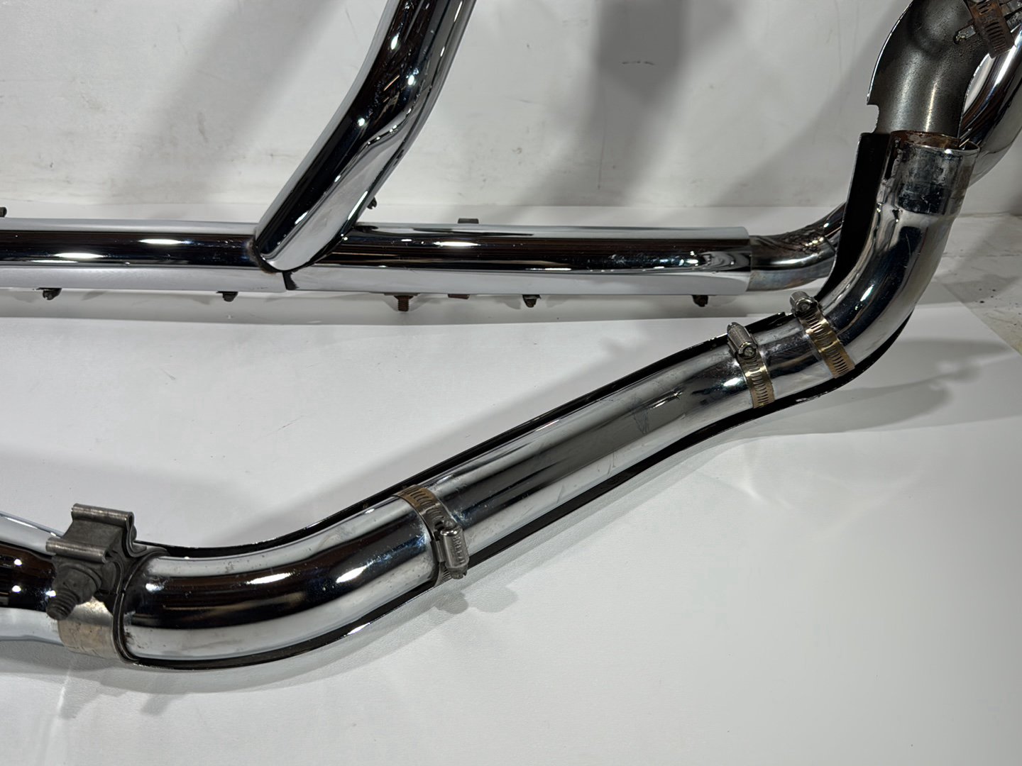 1998 Harley Road King Touring FLHRCI Classic OEM Exhaust Header Pipes Muffler
