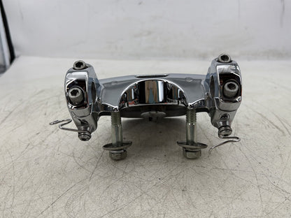 2015 Harley Dyna Low Rider FXDL OEM Front Handlebar Riser Top Clamp Chrome