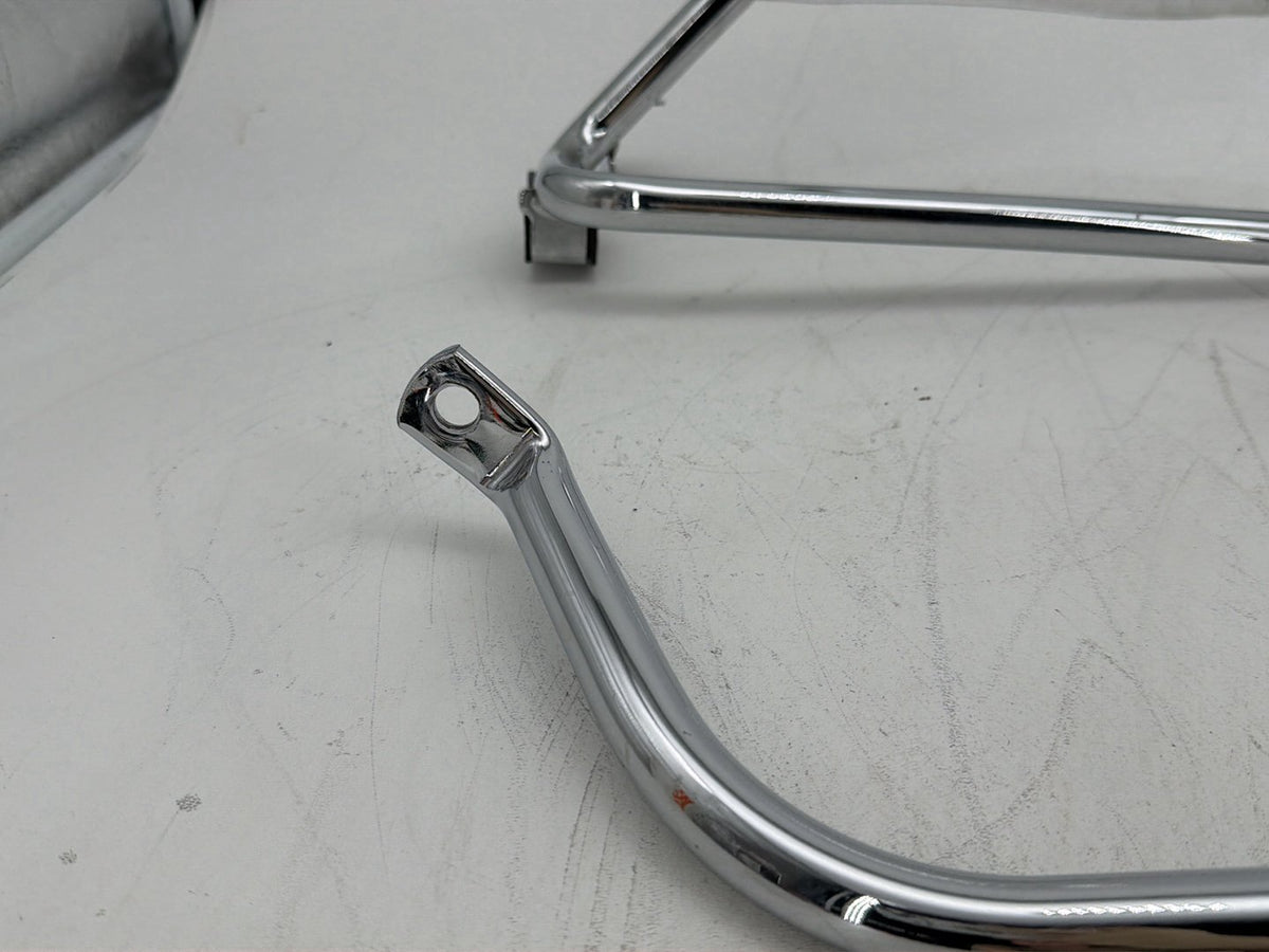 2013 Harley Street Glide Touring OEM Rear Left Right Saddlebag Guard Rails Bar
