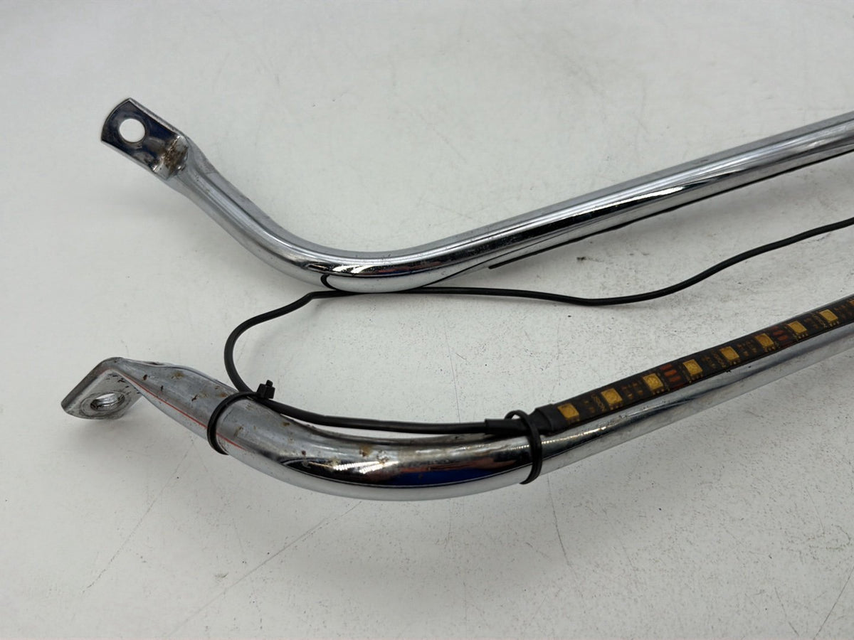 2007 Harley Touring Street Glide OEM Rear Left Right Saddlebag Guard Rails Bar