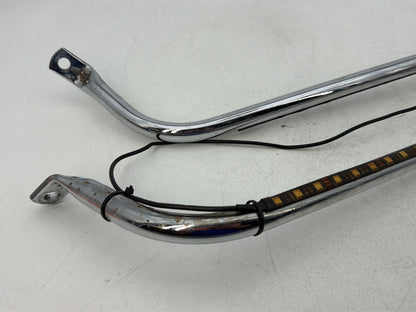 2007 - 2012 Harley-Davidson Touring Street Glide Rear Left Right Saddlebag Guard Rails Bar