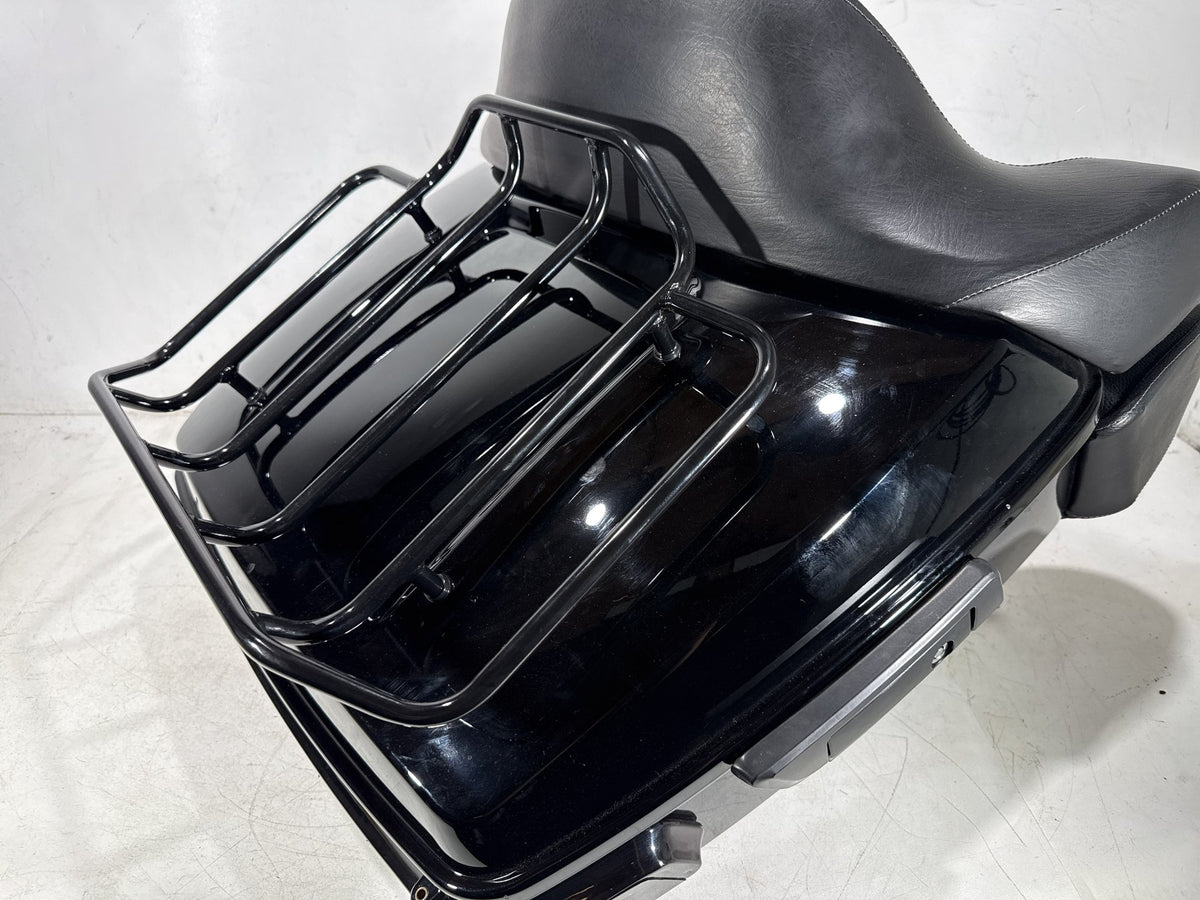 2014 Harley Touring FLHTK Electra Glide OEM Pass Backrest Tour Pak Luggage NOKey