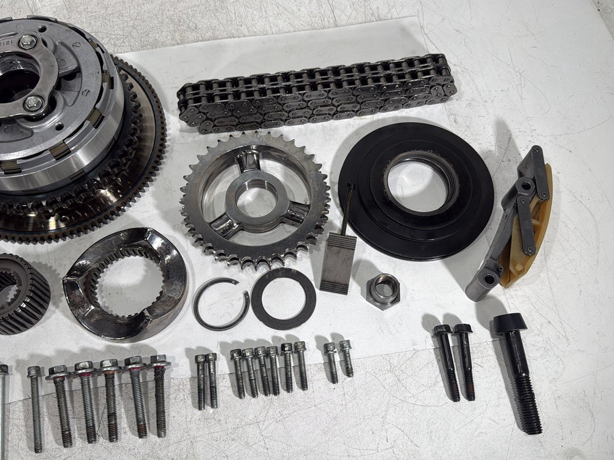 14 Harley Electra Glide Touring Ultra OEM Clutch Basket Chain Tensioner Kit 103