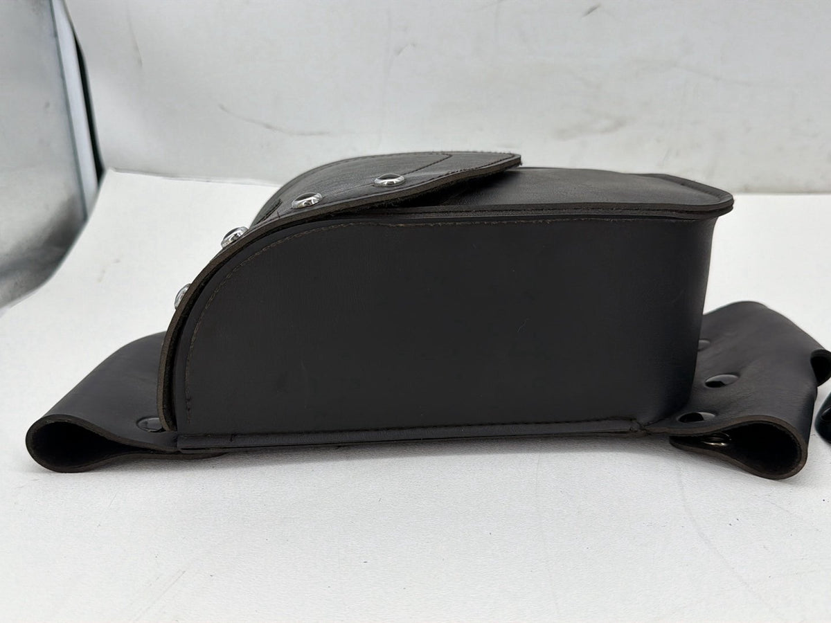 1997 Harley Road King Touring Rear Left Right Saddlebags Luggage Leather Old # 7