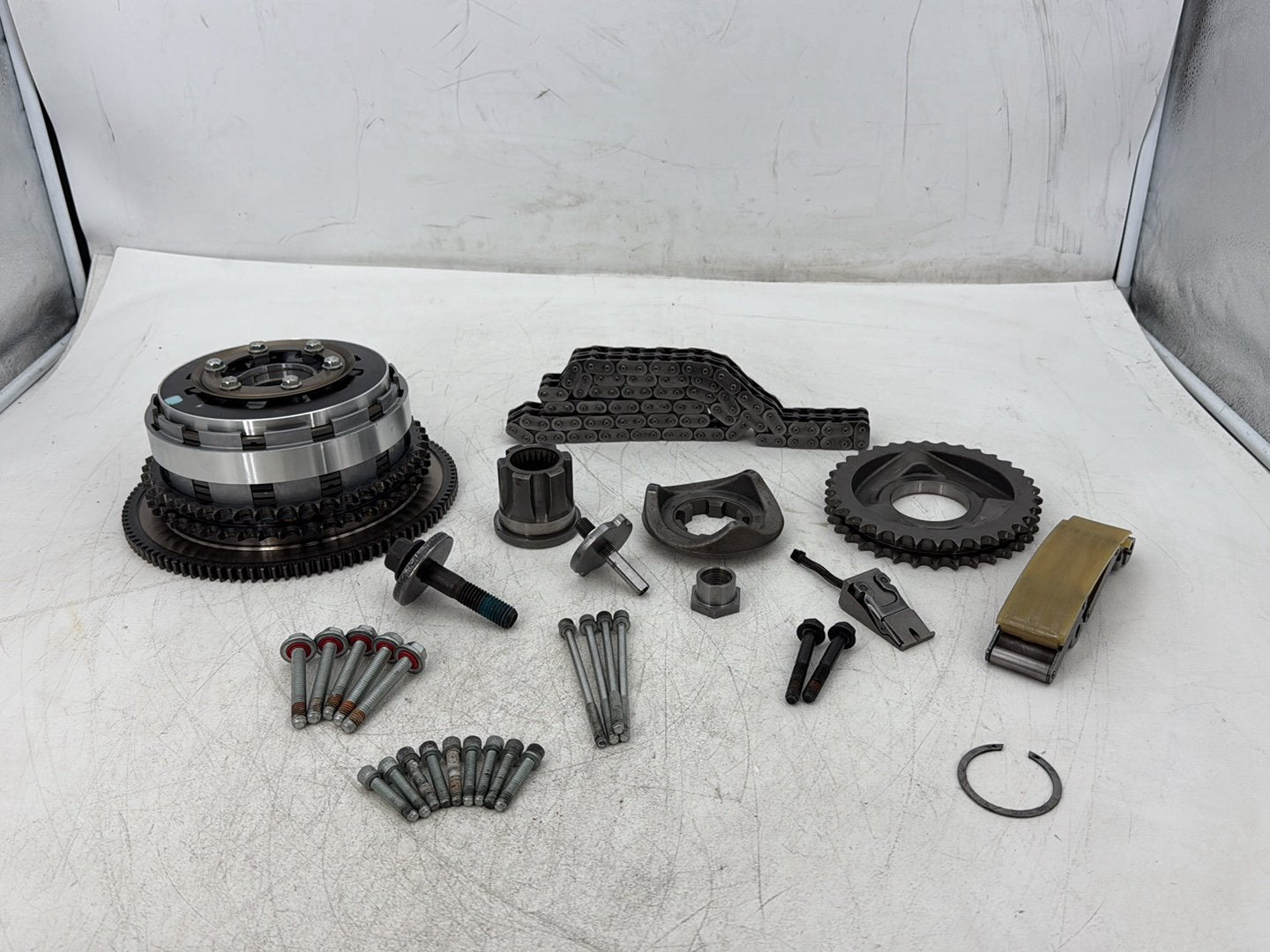 2010 Harley Dyna Fat Bob FXDF OEM Clutch Basket Chain Tensioner Kit
