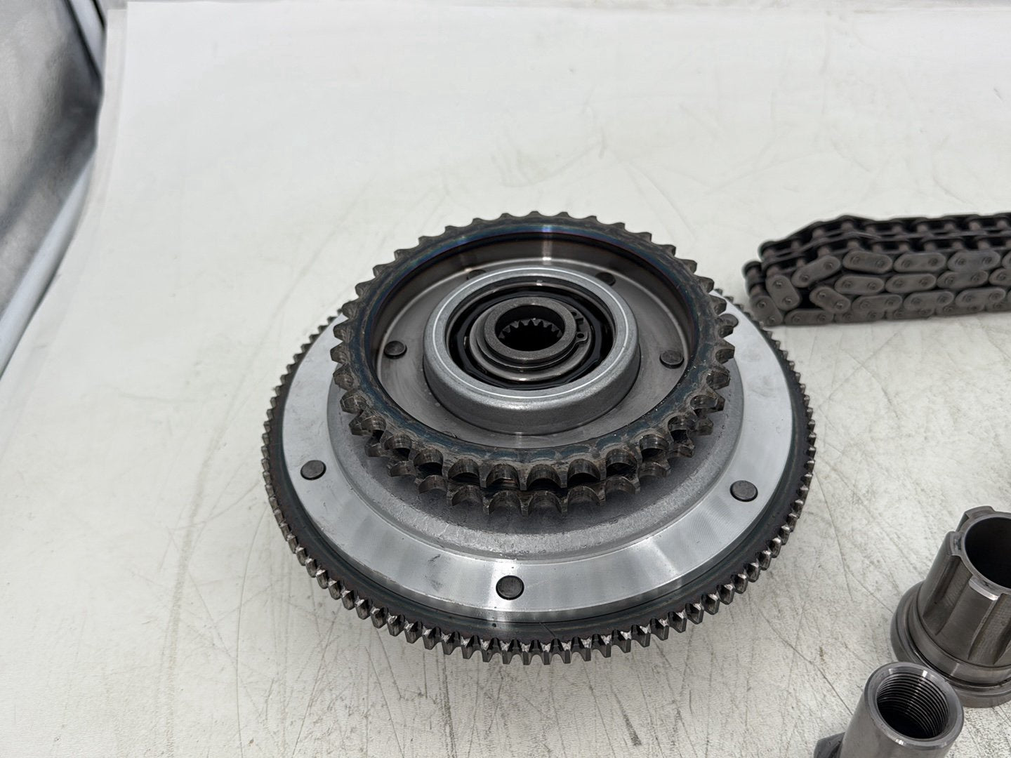 2000 Harley Softail FLSTC Heritage Classic OEM Clutch Basket Chain Tensioner Kit