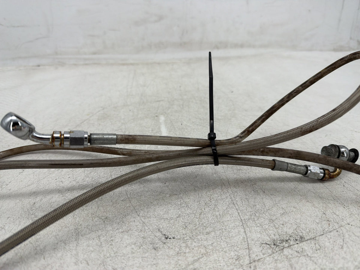 2004 Harley Electra Glide Touring Ultra OEM Front Brake Hose Line Pipe