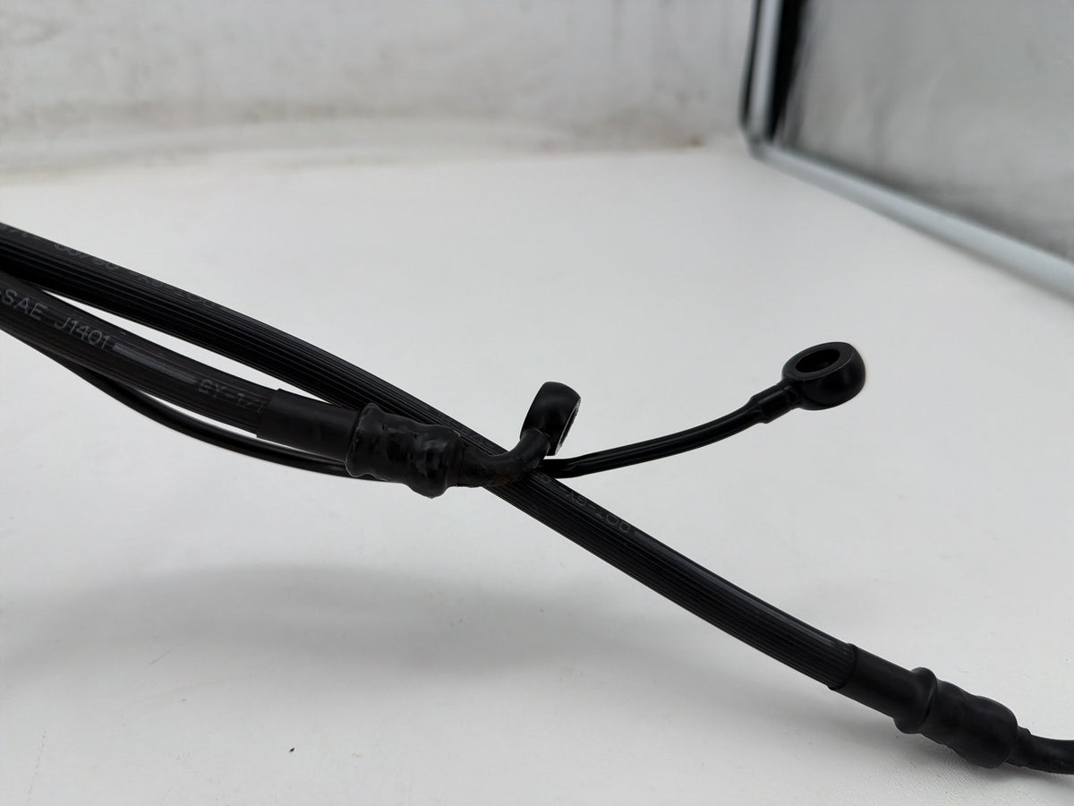 2001 Harley Electra Glide Touring Classic OEM Front Brake Hose Line Pipe
