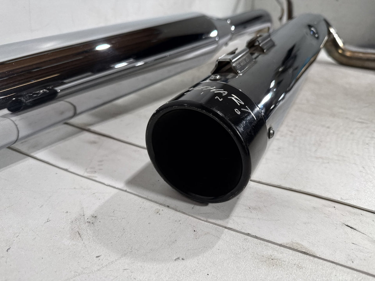 2009 Harley Electra Glide Touring CVO Screamin OEM Exhaust Header Pipes Muffler