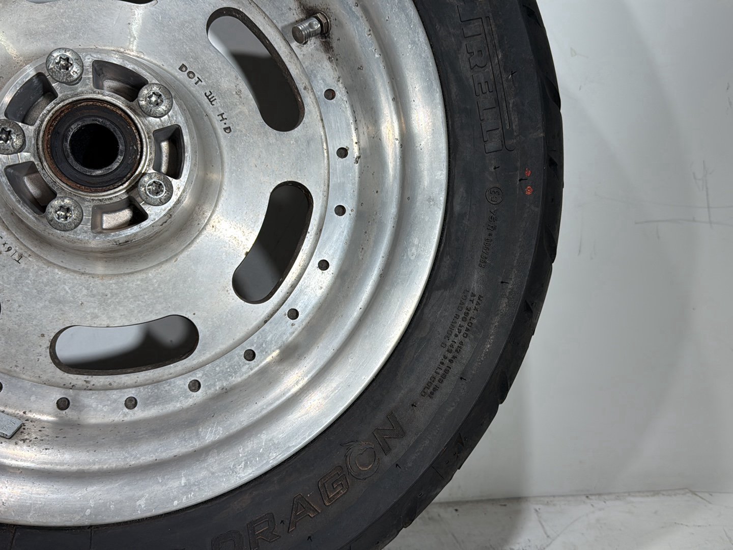 2012 Harley Dyna FXDF Fat Bob OEM Front & Rear Wheel Rim Tire