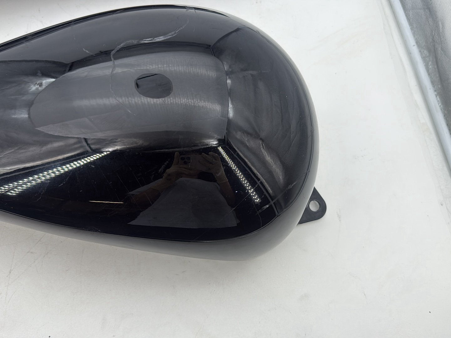2011 Harley Electra Glide Ultra FLHTK OEM Stretched Fuel Gas Tank Cover Panel