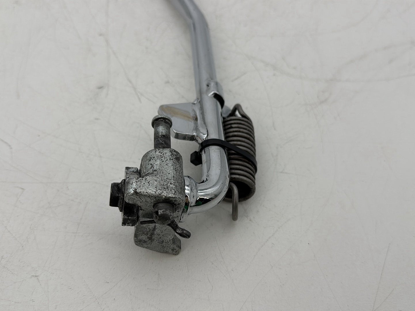 2002 Harley Dyna FXD Super Glide OEM Left Side Jiffy Kick Stand & Spring