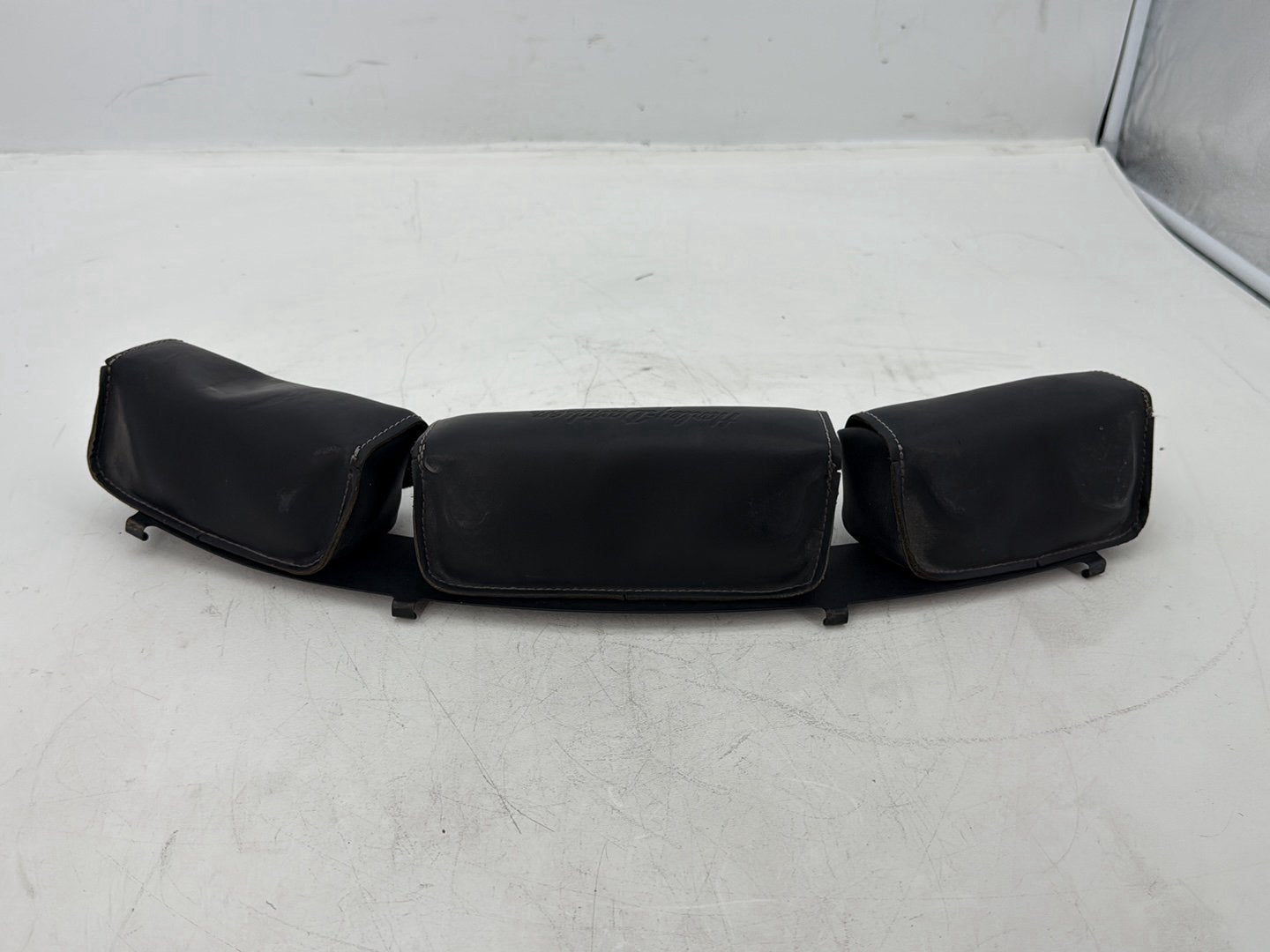 2008 Harley Touring FLHTCU Electra Glide Ultra OEM Front Onboard Tool Bag Leather Storage