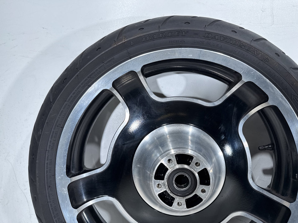 2012 Harley Street Glide Touring FLHX OEM Front & Rear Wheel Rim Tire 17" 16"
