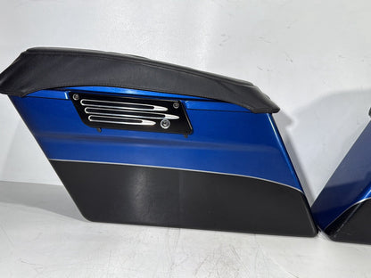 2007 - 2016 Harley-Davidson Touring Electra Glide Ultra Left Right Saddlebags Luggage NOKey 90752-93 , 90753-93