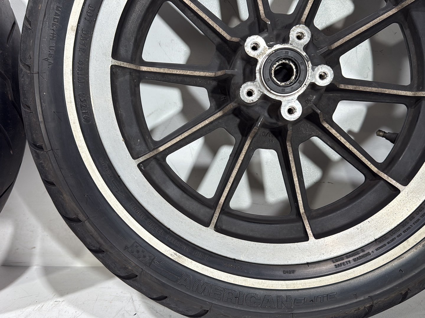 1995 Harley Road King Touring FLHR OEM Front & Rear Wheel Rim Tire